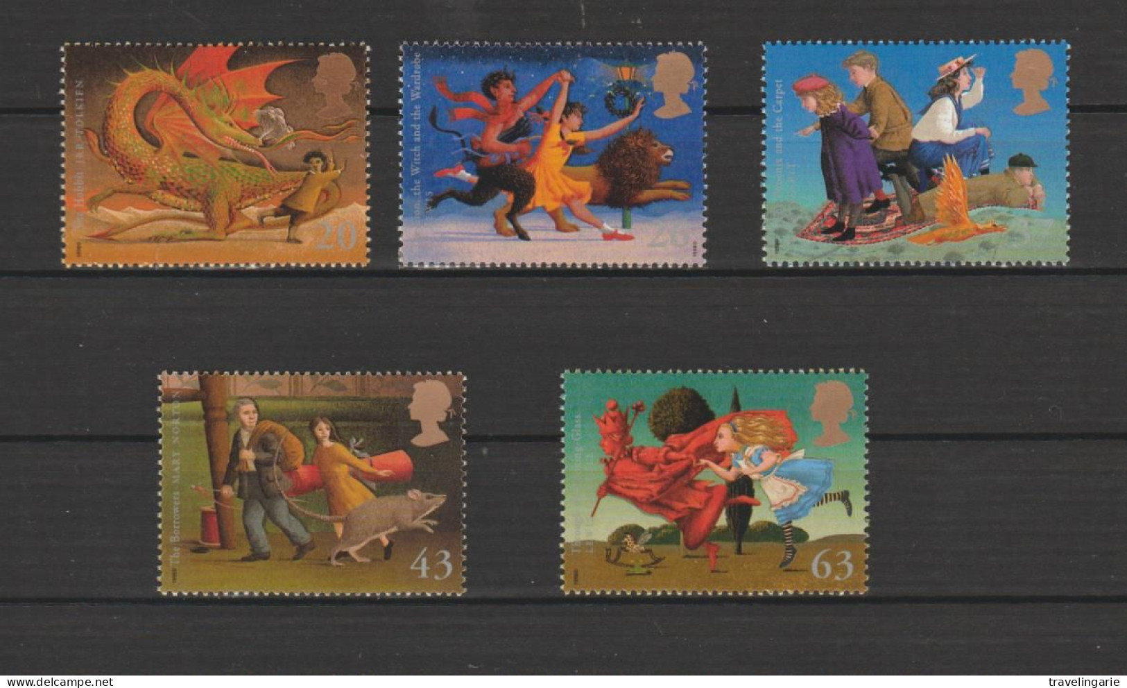 Great Britain 1998 Famous Children's Fantasy Novels MNH ** - Contes, Fables & Légendes