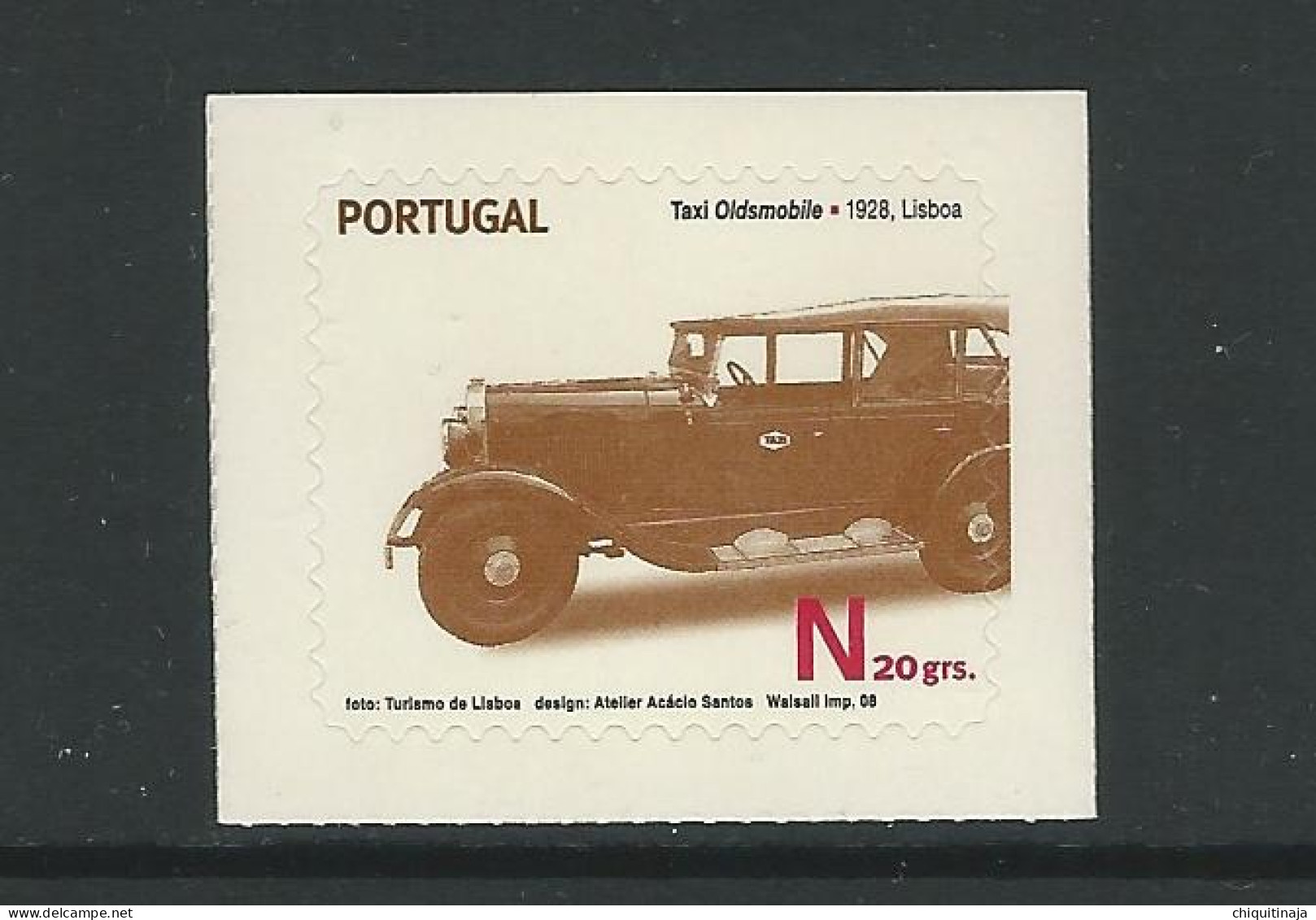 Portugal 2008 “Transportes Urbanos” Adhesivo MNH/** - Ongebruikt