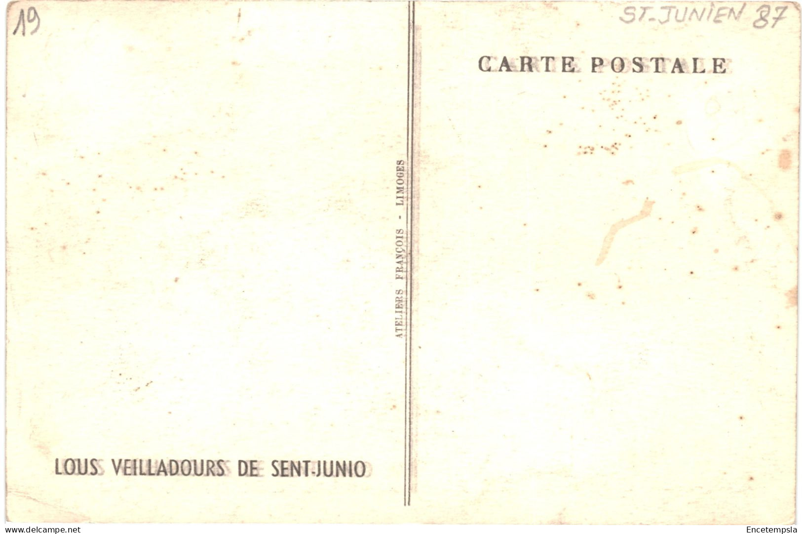 CPA Carte Postale  France LOUS VEILLADOURS DE SENT JUNIO  VM80208 - Saint Junien