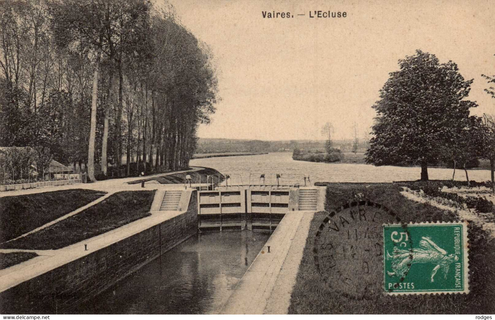 77, Cpa VAIRES , L'Ecluse   (14588.V24) - Vaires Sur Marne