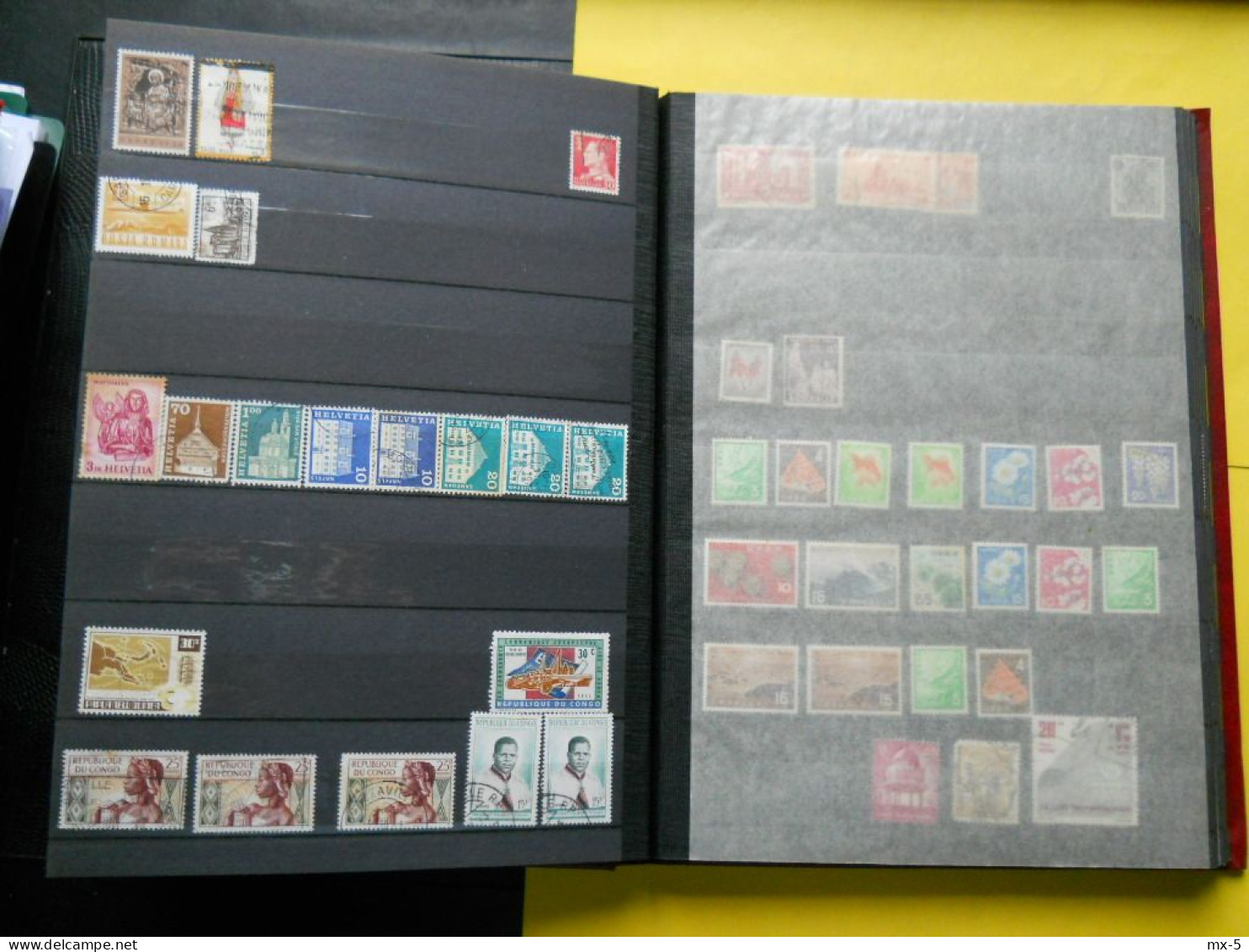 Album ,timbres étrangers Dont Bel Ensemble Chili ,Thaïlande ,Monaco .....24 Pages - Collections (with Albums)