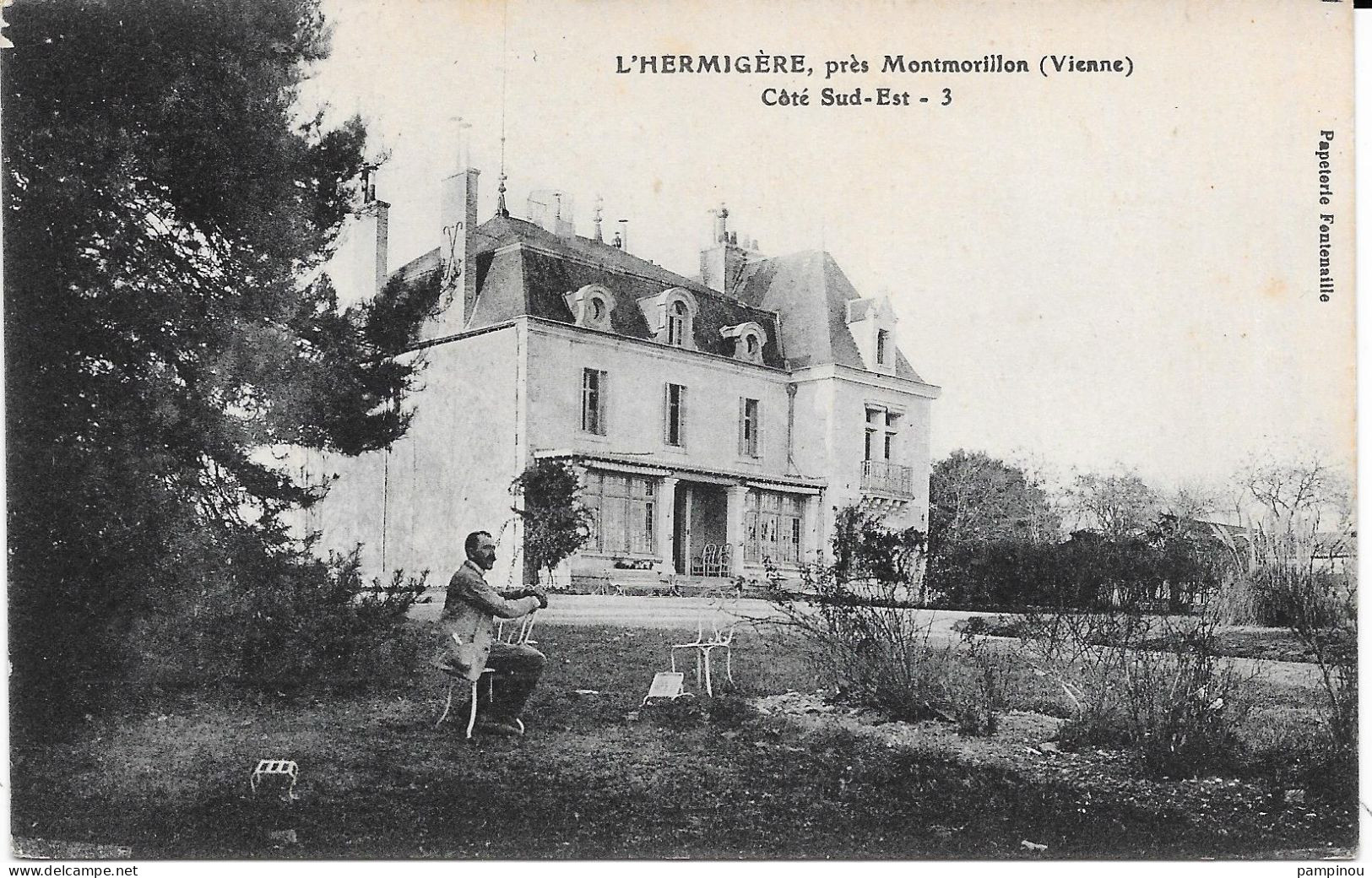 86 - L'HERMIGERE Près MONTMORILLON - Animée - Other & Unclassified