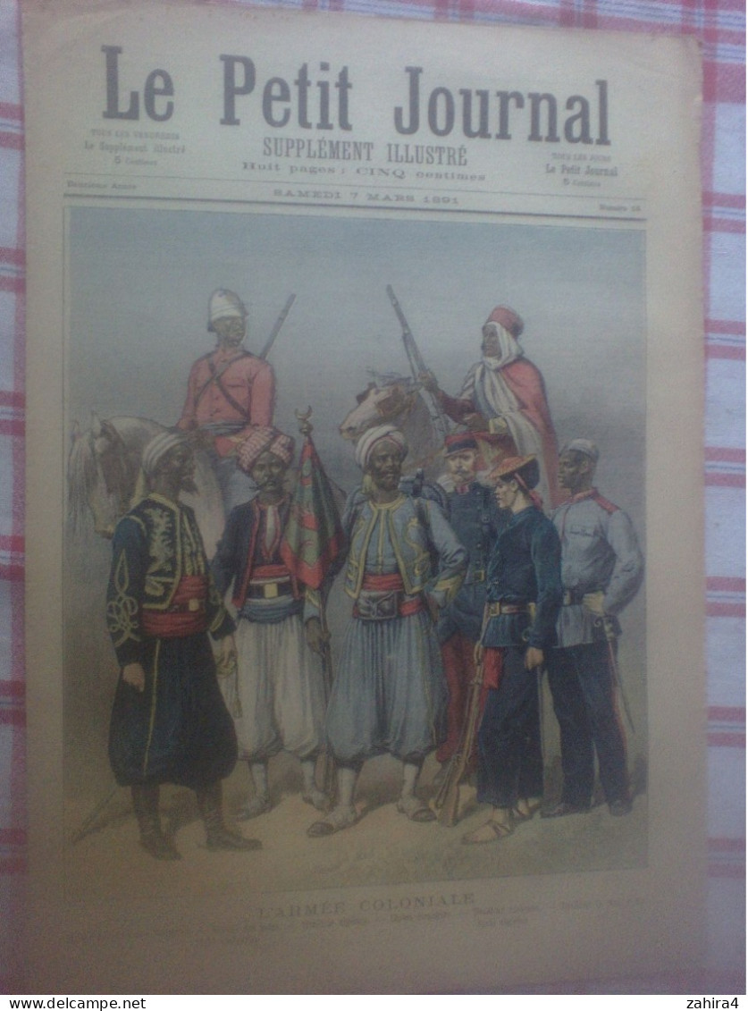 Le Petit Journal N°15 Armée Colonial Cipahis Spahi Légion Une Surprise Lobrichon Jouet Chansonn Versez-moi Un Vin Bleu - Magazines - Before 1900