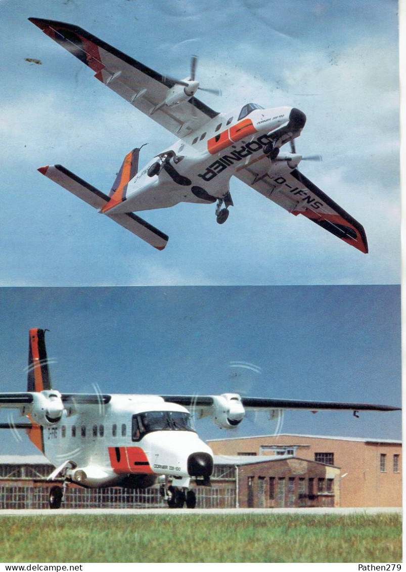 Plaquette De Présentation De L'aéronef Allemand Dornier 228-100 - Aviación