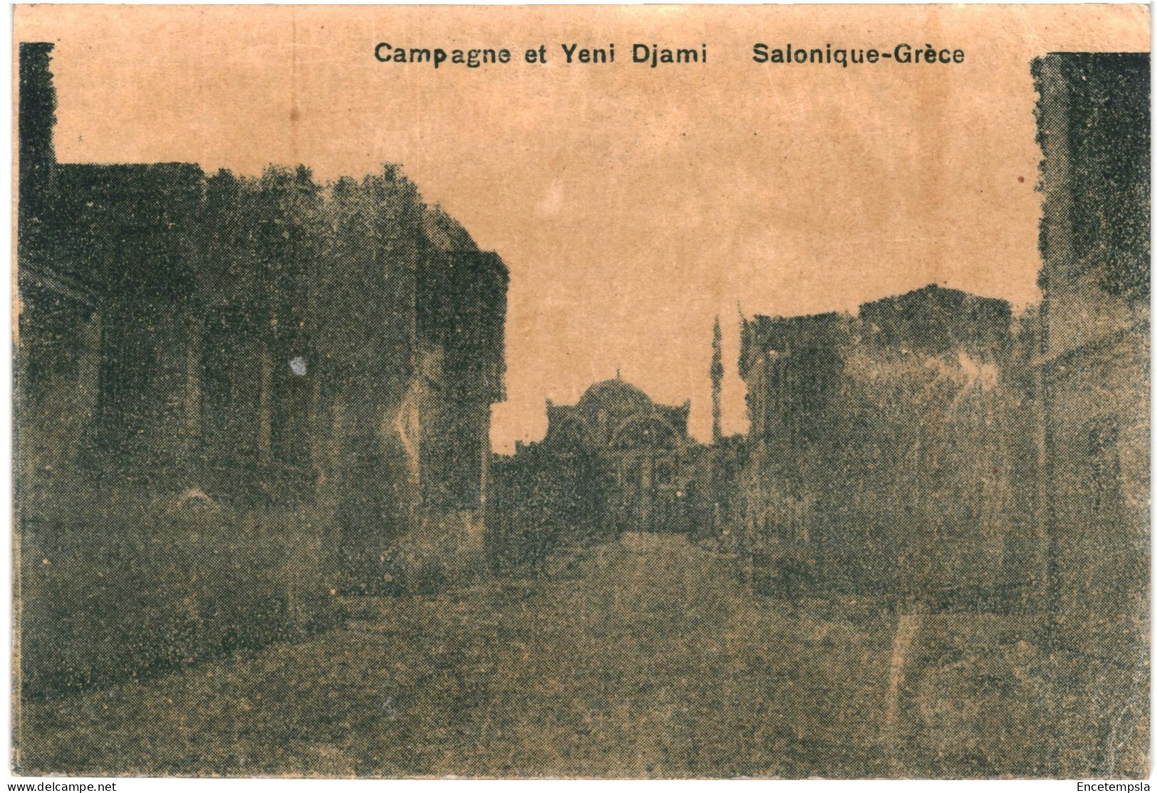 CPA Carte Postale  Grèce Salonique Campagne Et Yeni Djami   1907 VM80209 - Greece