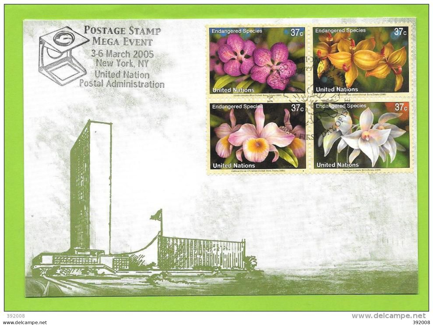 2005 - 953 / 956 - Protection De La Nature - 33 - 1 - FDC