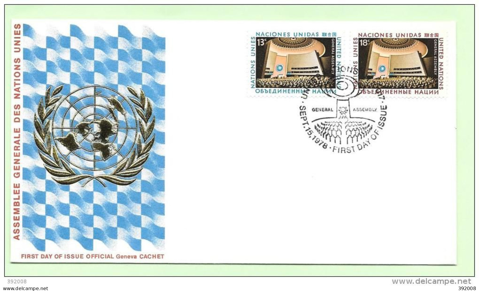 1978 - 292 / 293 - Assemblée Générale - 22 - FDC