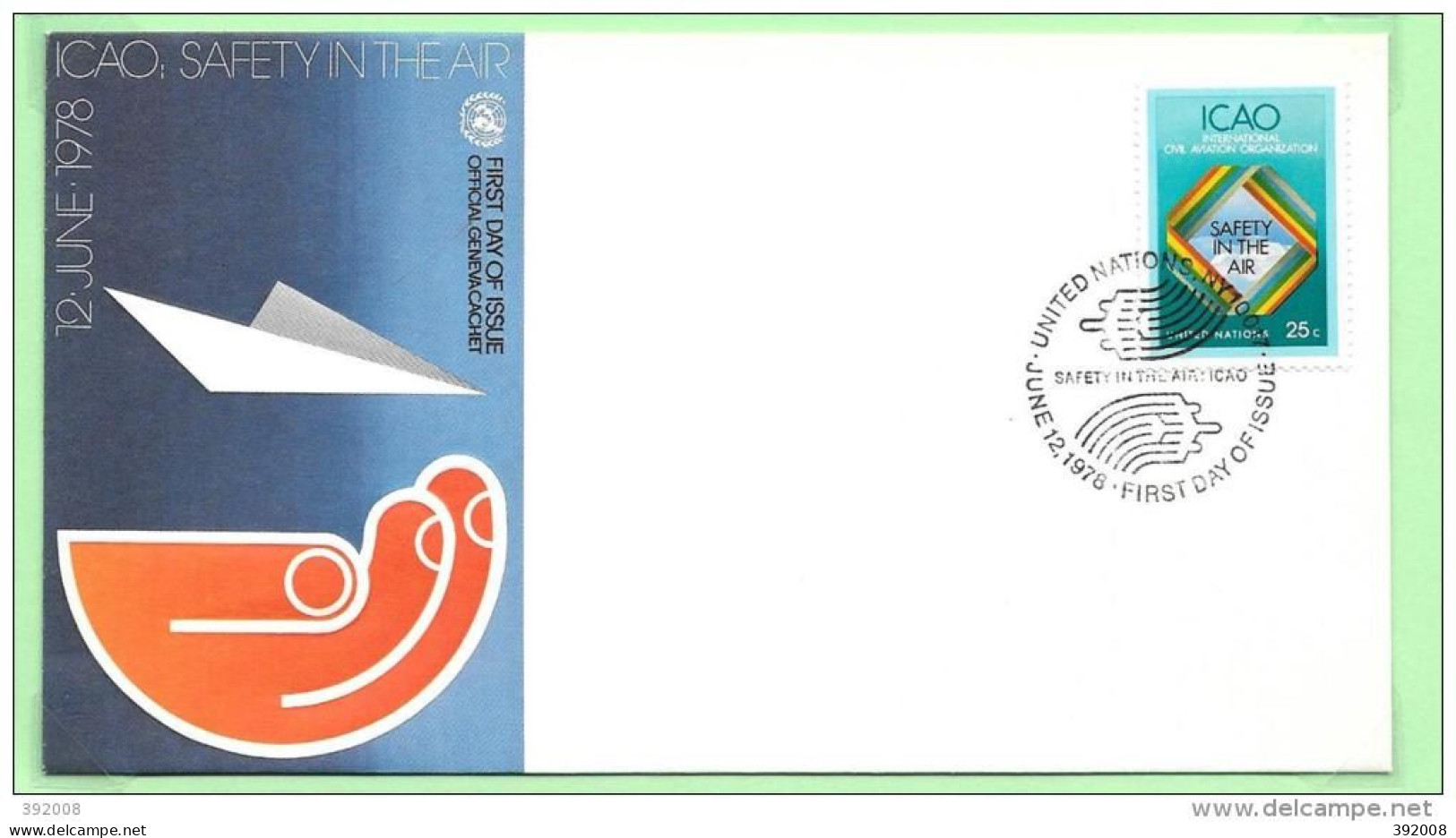 1978 - 291 - Sécurité Aérienne - 21 - 1 - FDC