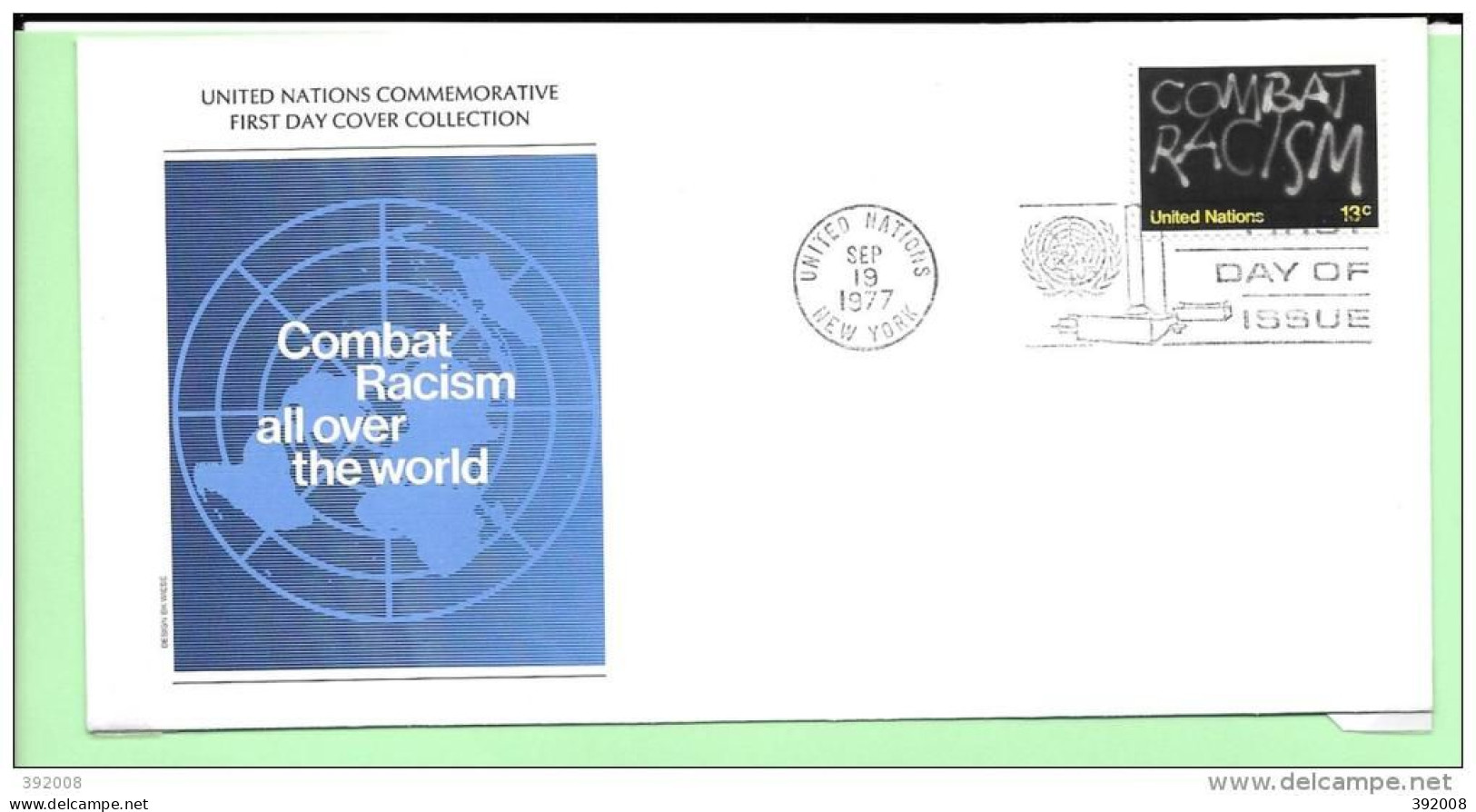 1977 - 279 - Lutte Cotre La Discrimination Raciale - 16 - 2 - FDC