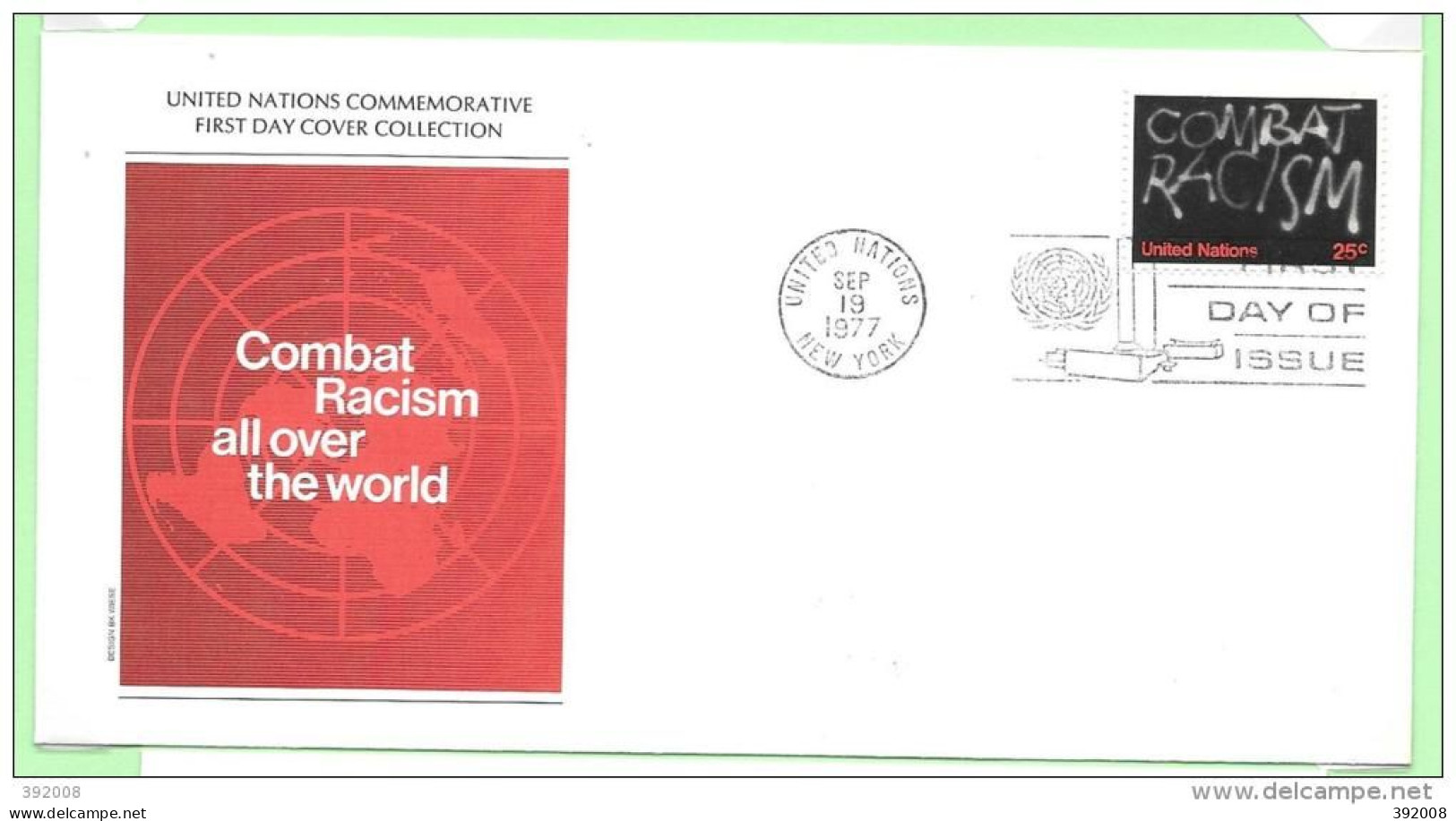 1977 - 280 - Lutte Cotre La Discrimination Raciale - 17 - 1 - FDC