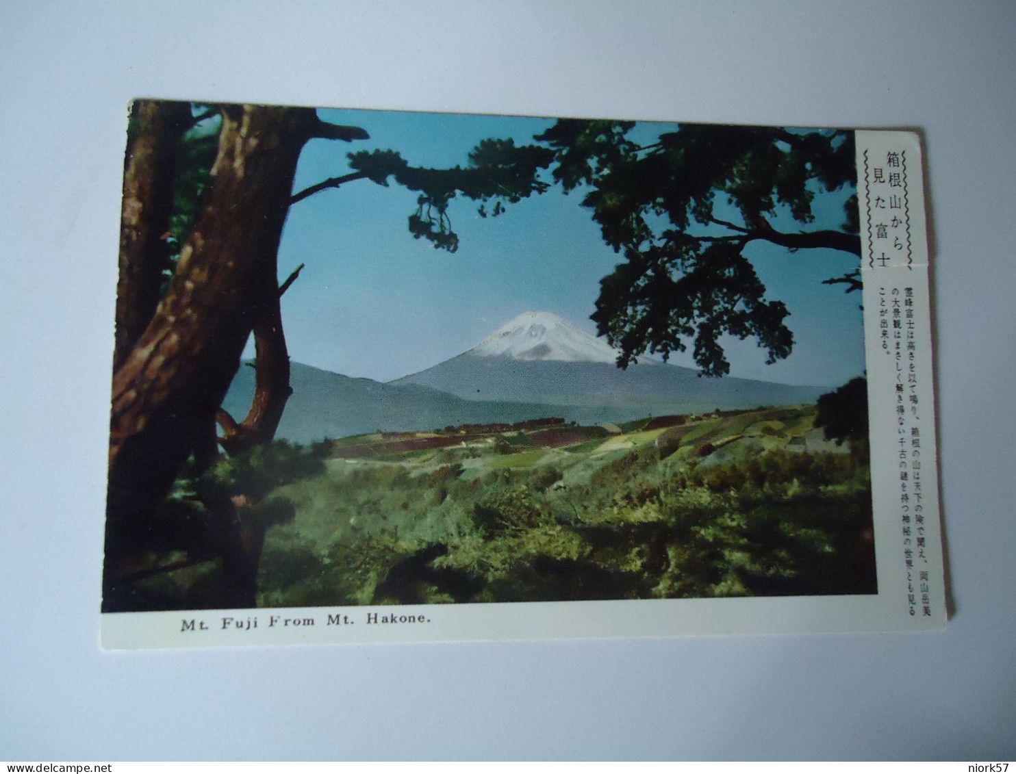 JAPAN   POSTCARDS  MOUNTAIN FUJI  MORE   PURHASES 10% DISCOUNT - Other & Unclassified