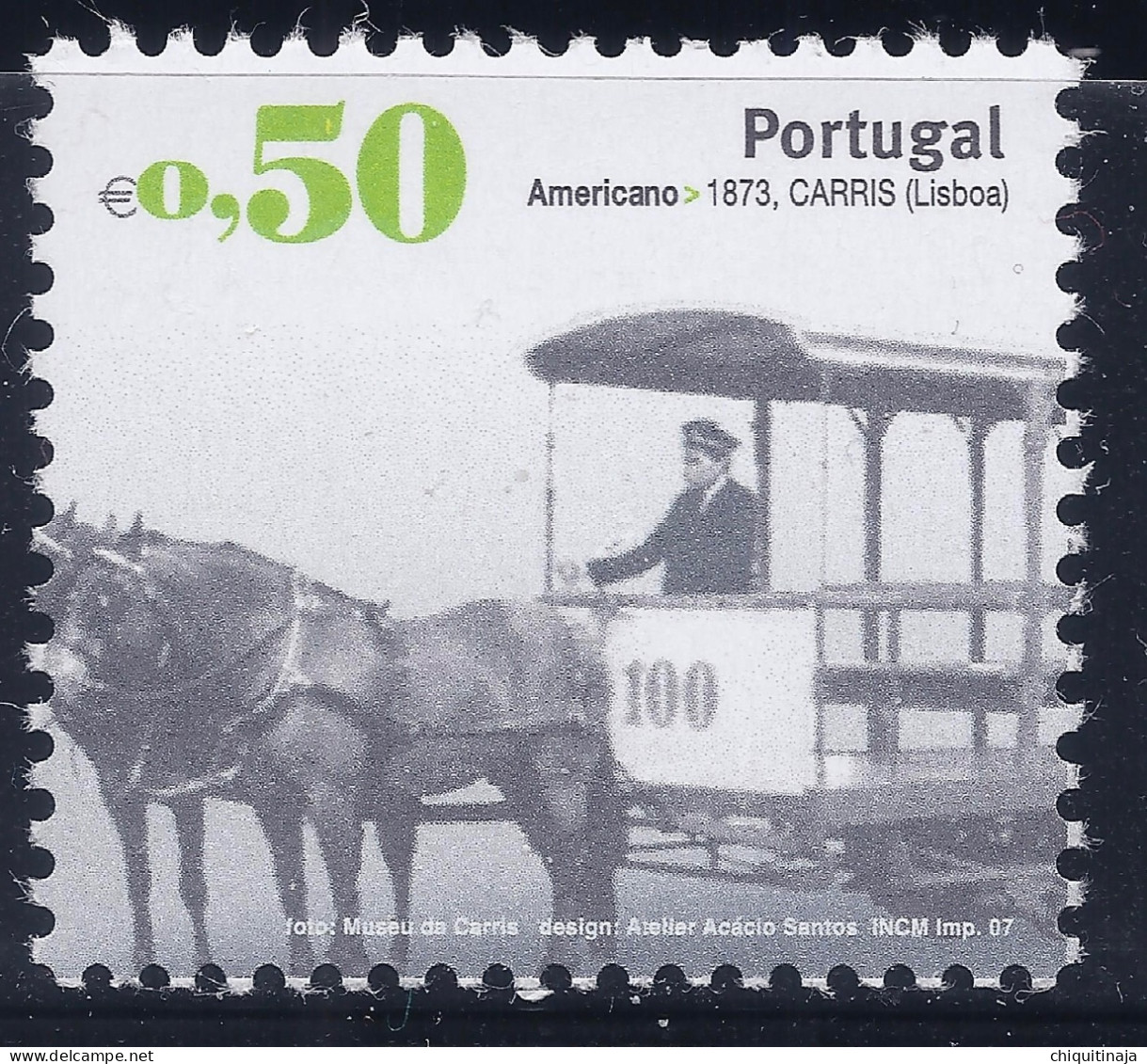 Portugal 2007 “Transportes Urbanos” MNH/** - Nuevos