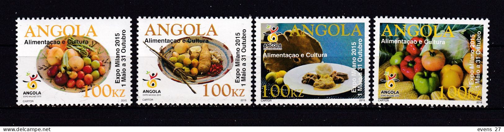 ANGOLA-2015-EXPO MILANO-MNH. - Angola