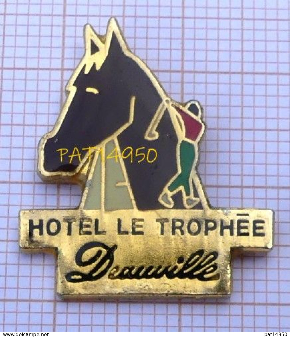 PAT14950 DEAUVILLE   HOTEL LE TROPHEE  GOLF VOILE CHEVAL COURSES HIPPIQUES Dpt 14 CALVADOS - Villes