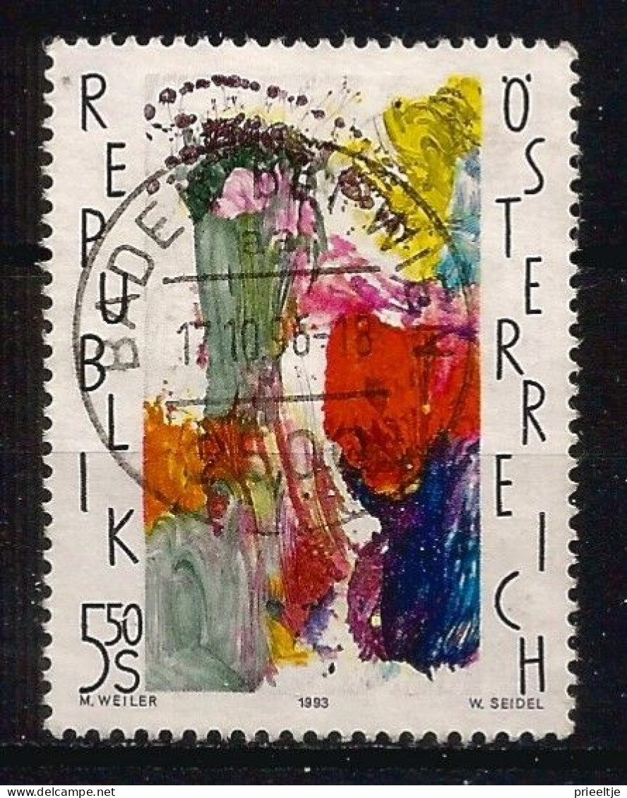 Austria - Oostenrijk 1993 Modern Art Y.T. 1938 (0) - Used Stamps