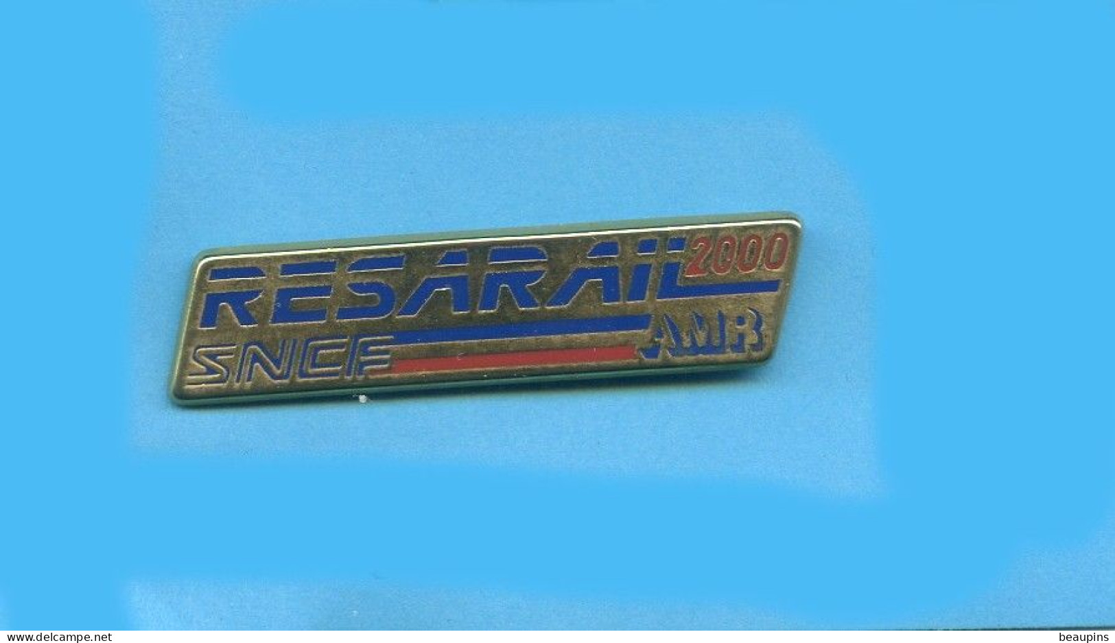 Superbe Pins Sncf Resarail Zamac Fr563 - Transportes