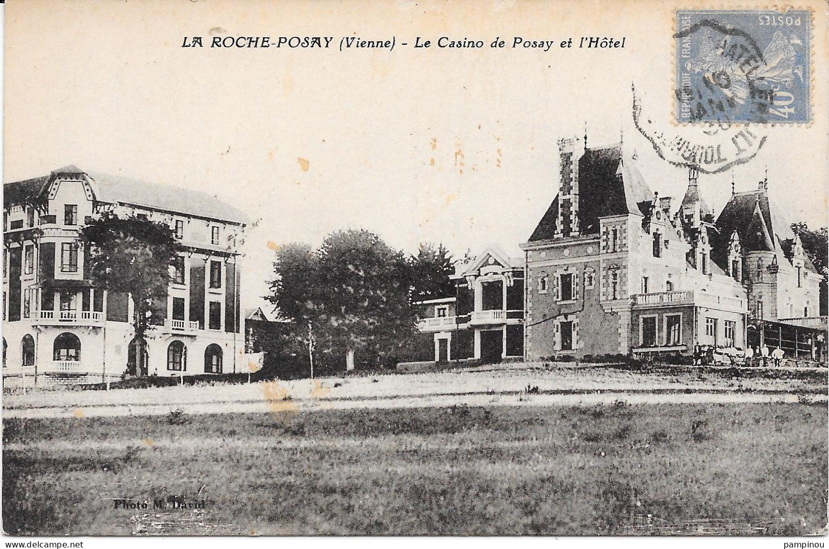 86 - LA ROCHE POSAY - Le Casino Et L'Hôtel - La Roche Posay