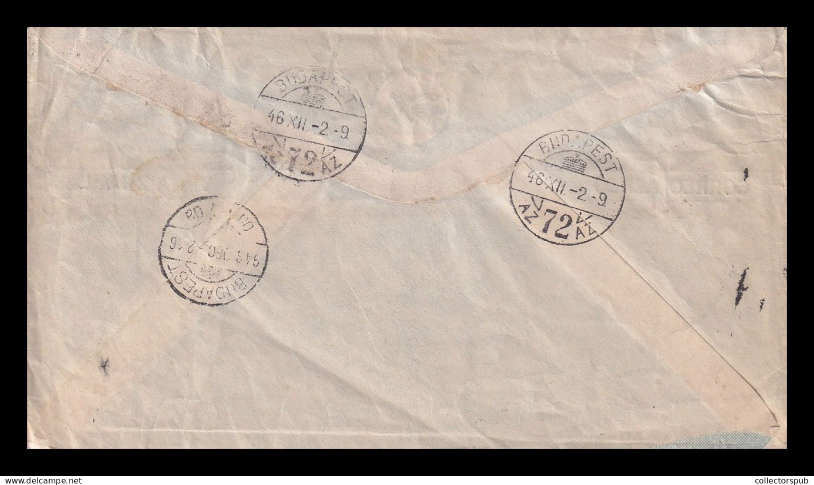 COLOMBIA 1946. Nice Airmail Cover To Hungary162069 - Kolumbien