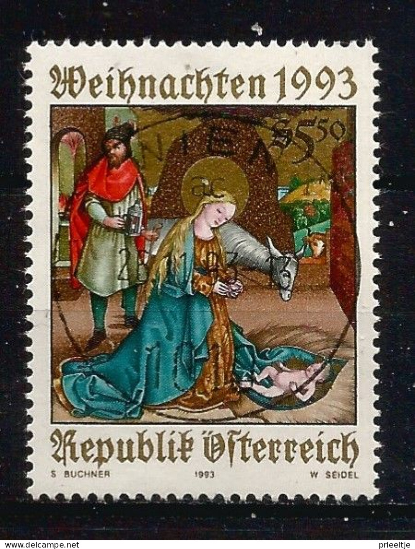 Austria - Oostenrijk 1993 Christmas Y.T. 1943 (0) - Used Stamps