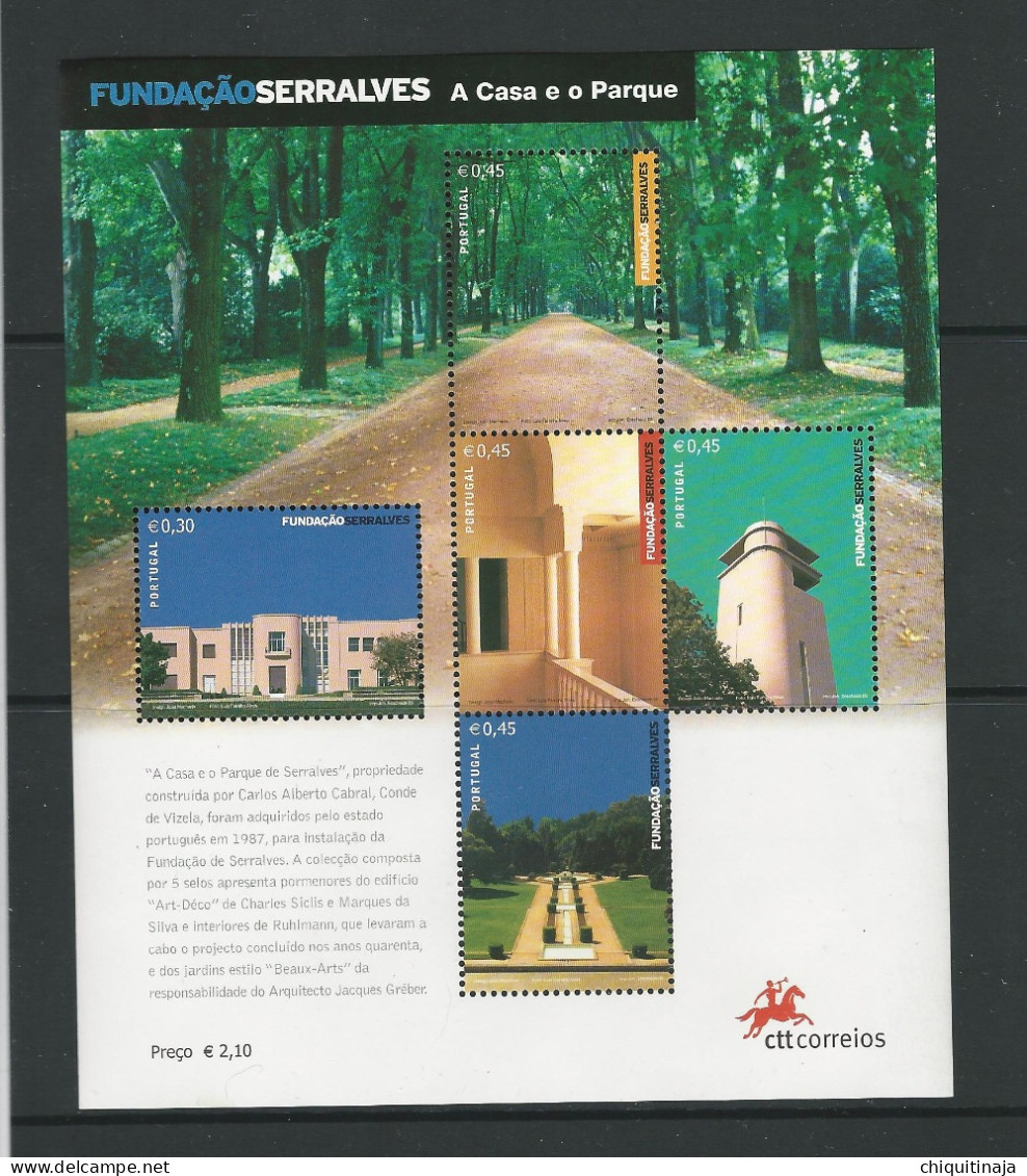 Portugal 2005 “Fundación Serralves” MNH/** - Blocks & Sheetlets