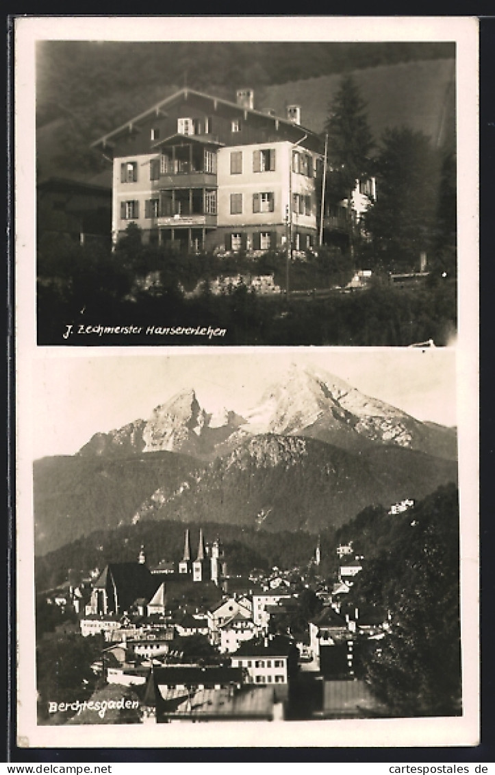 AK Berchtesgaden, Hotel Hansererlehen Von J. Zechmeister  - Berchtesgaden