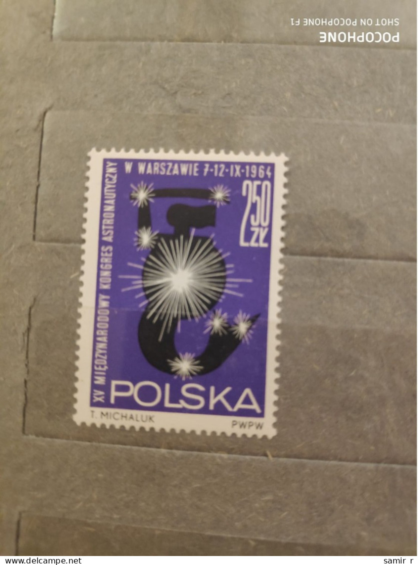 1964	Poland	Space (F92) - Unused Stamps