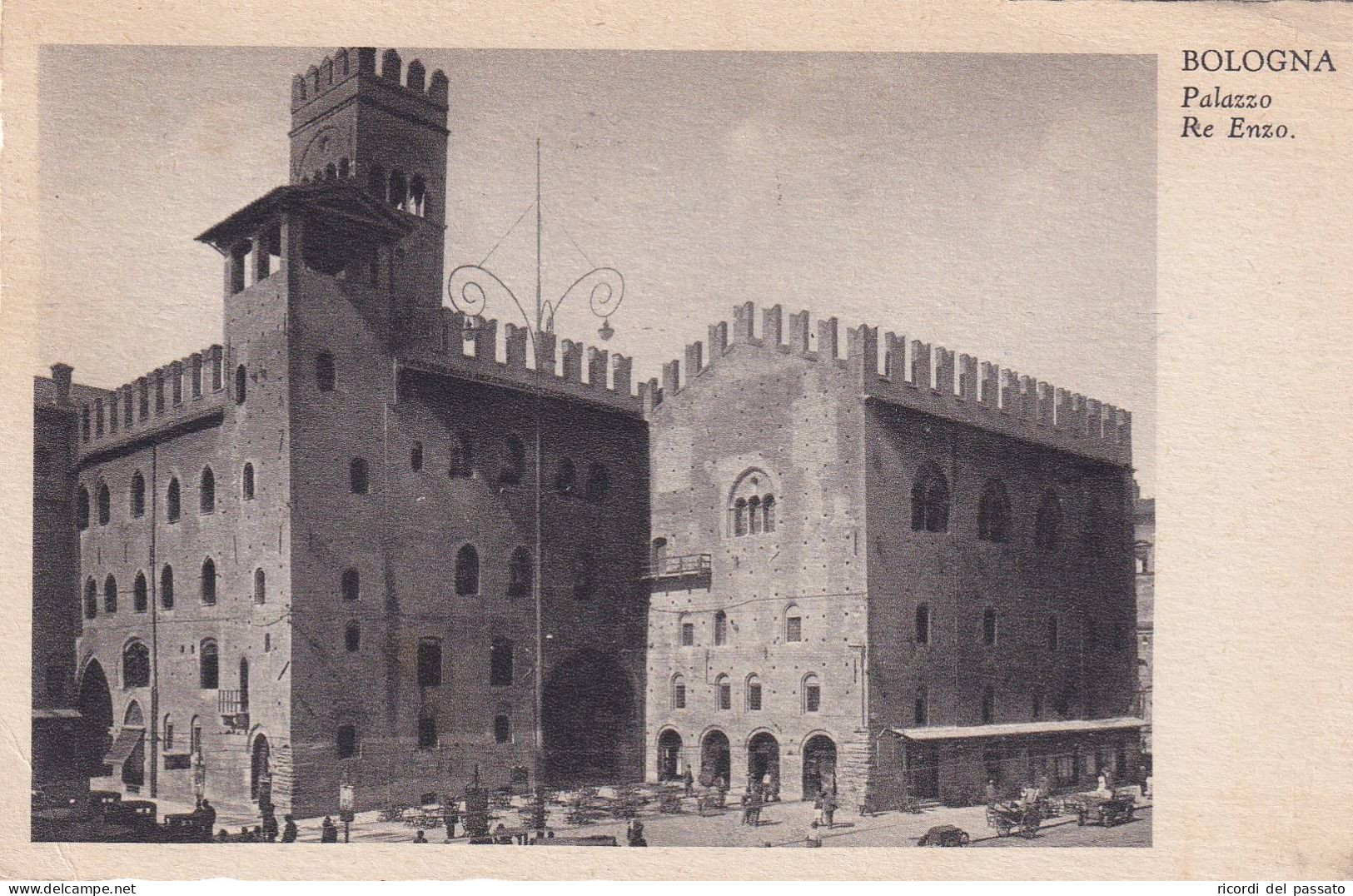 Cartolina Bologna - Palazzo Re Enzo - Bologna