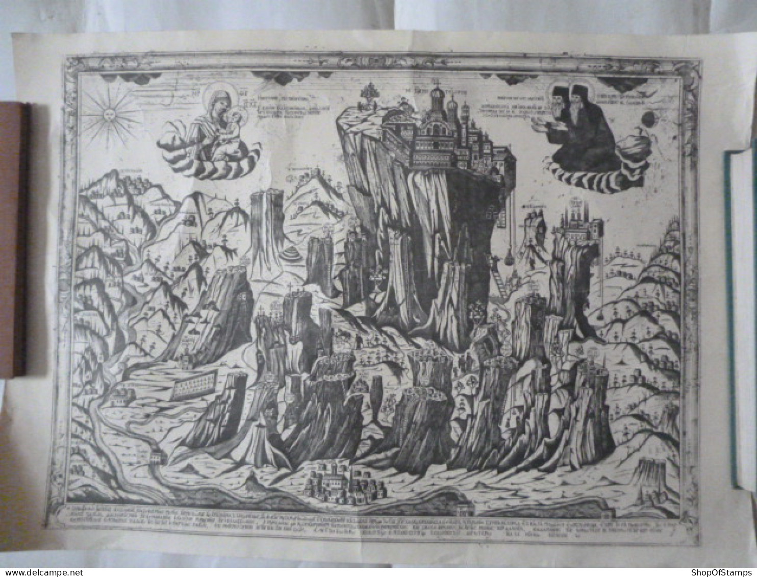 RELIGIOUS VINTAGE PRINT - Andere & Zonder Classificatie