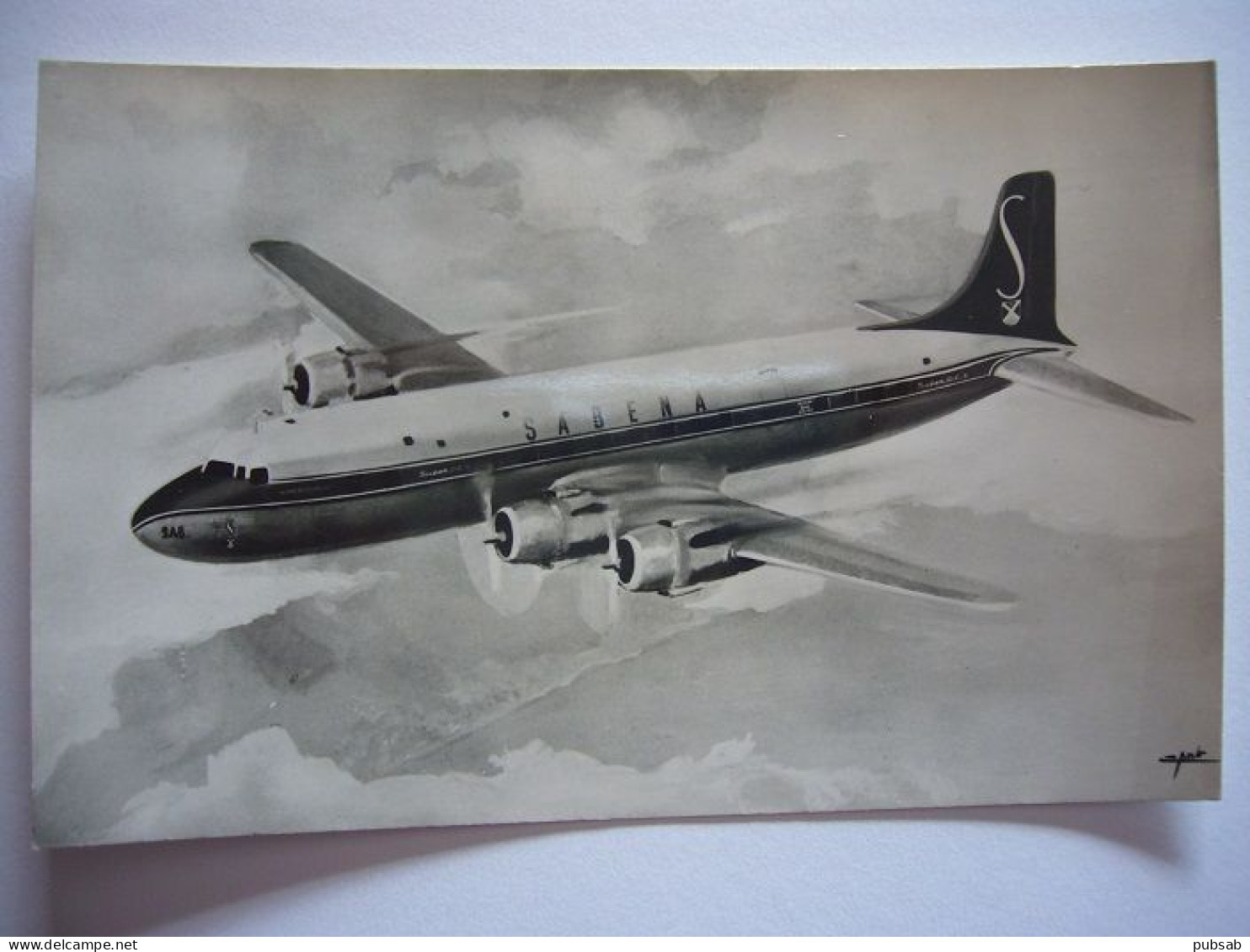 Avion / Airplane / SABENA / Douglas DC-6 - 1946-....: Modern Era