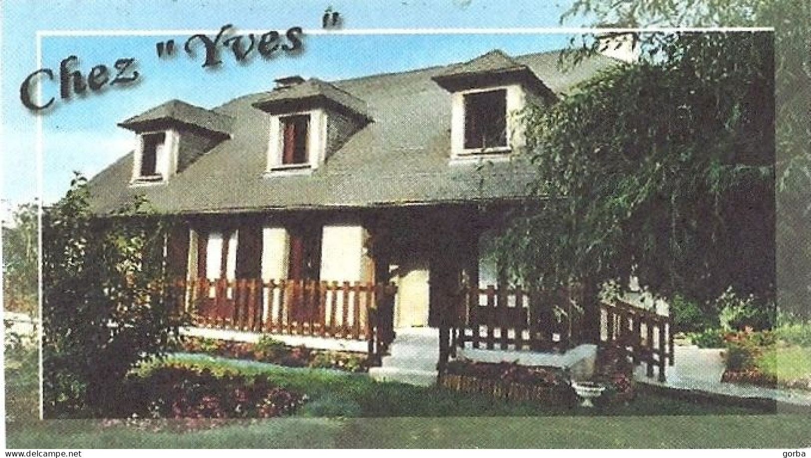 *Carte Visite - Chez YVES Chambre Chez L'Habitant à Salles Curan (12) - Tarjetas De Visita