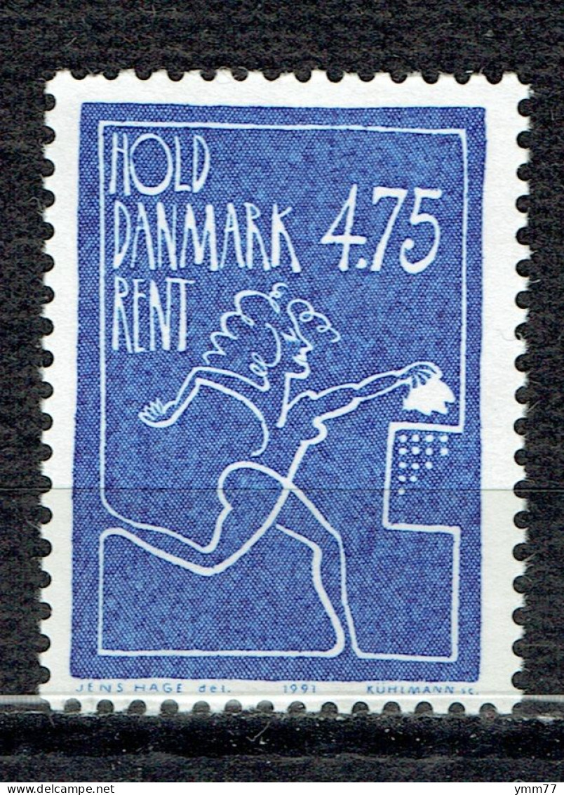 Campagne De Propreté : "Gardons Le Danemark Propre" - Unused Stamps