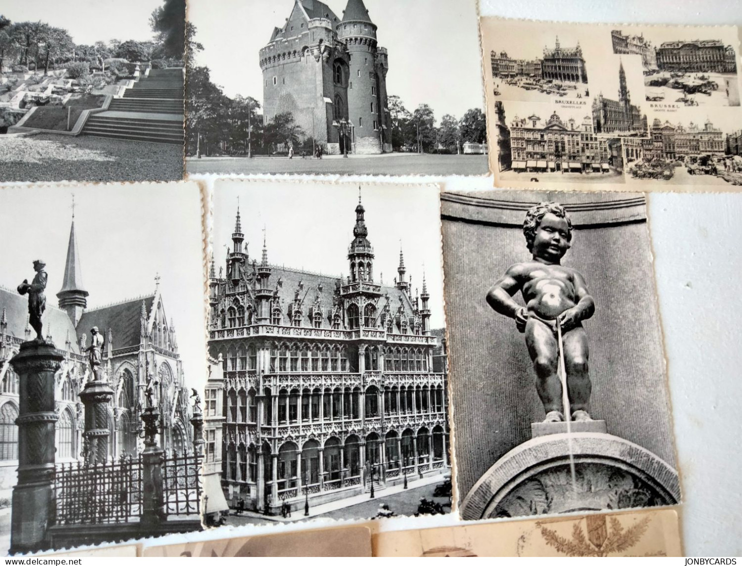 Dèstockage - Brussels Lot Of 14 Vintage Postcards.#55 - Sets And Collections