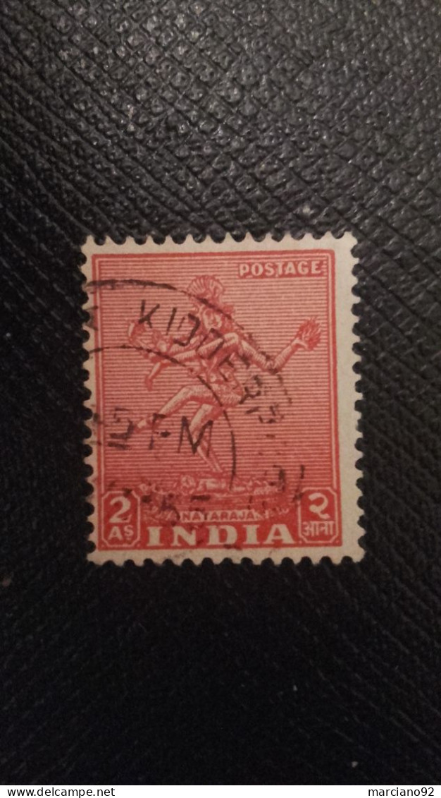 Très Rare Timbres Inde - Usados