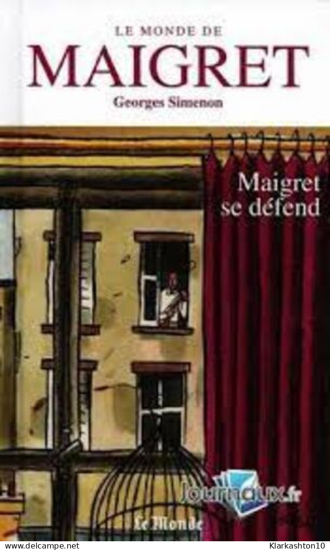 Maigret Se Defend By Simenon - Other & Unclassified