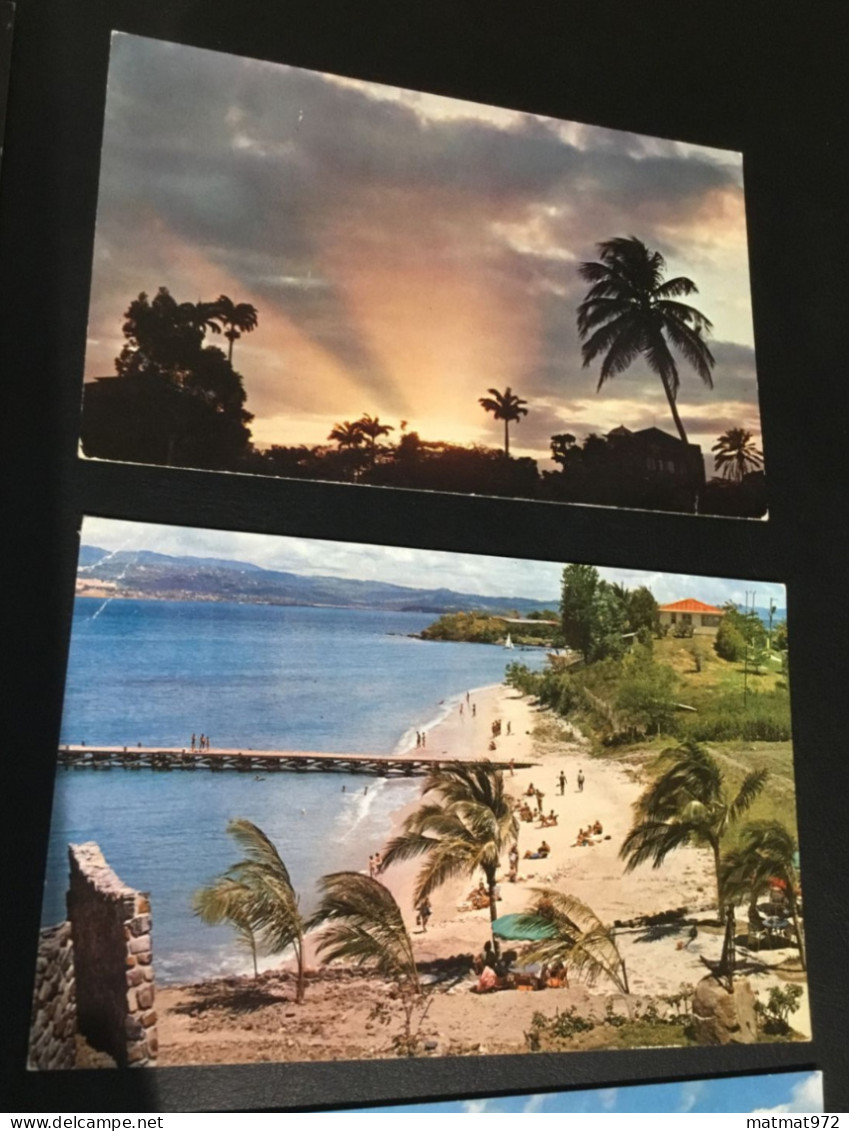 LOT 8: 5 Cartes Postales Anciennes De MARTINIQUE. Bon état. - Other & Unclassified