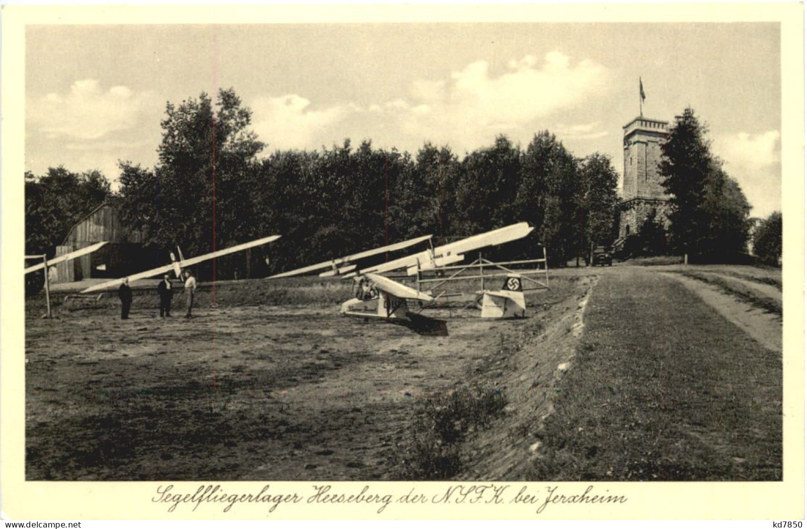 Segelfliegerlager Heeseberg Bei Jerxheim - 3. Reich - Helmstedt