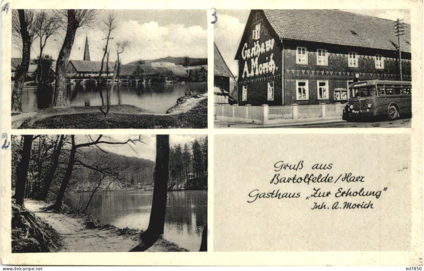 Gruss Aus Bartofelde - Gasthaus Zur Erholung - Bad Lauterberg