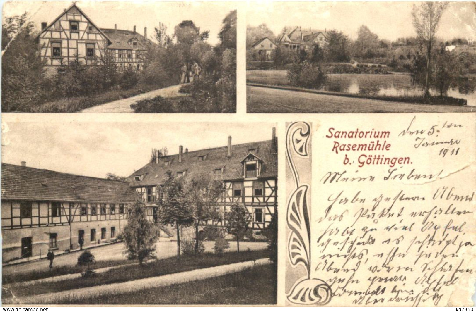 Sanatorium Rasemühle Bei Göttingen - Goettingen