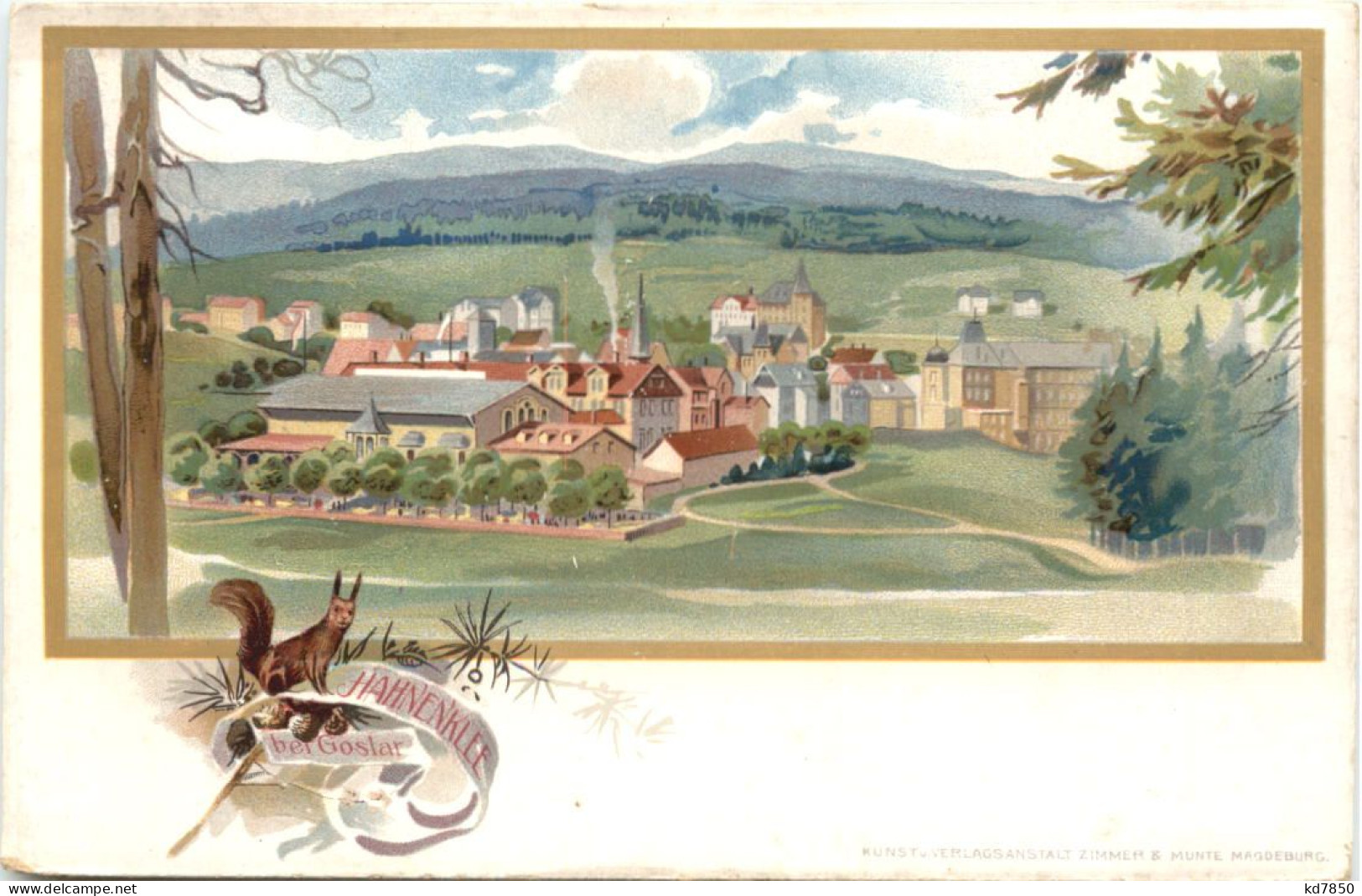 Hahnenklee Bei Goslar - Litho - Goslar