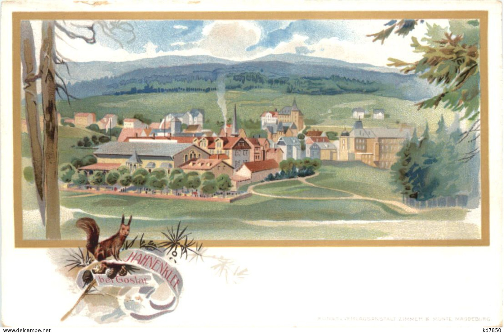 Hahnenklee Bei Goslar - Litho - Goslar