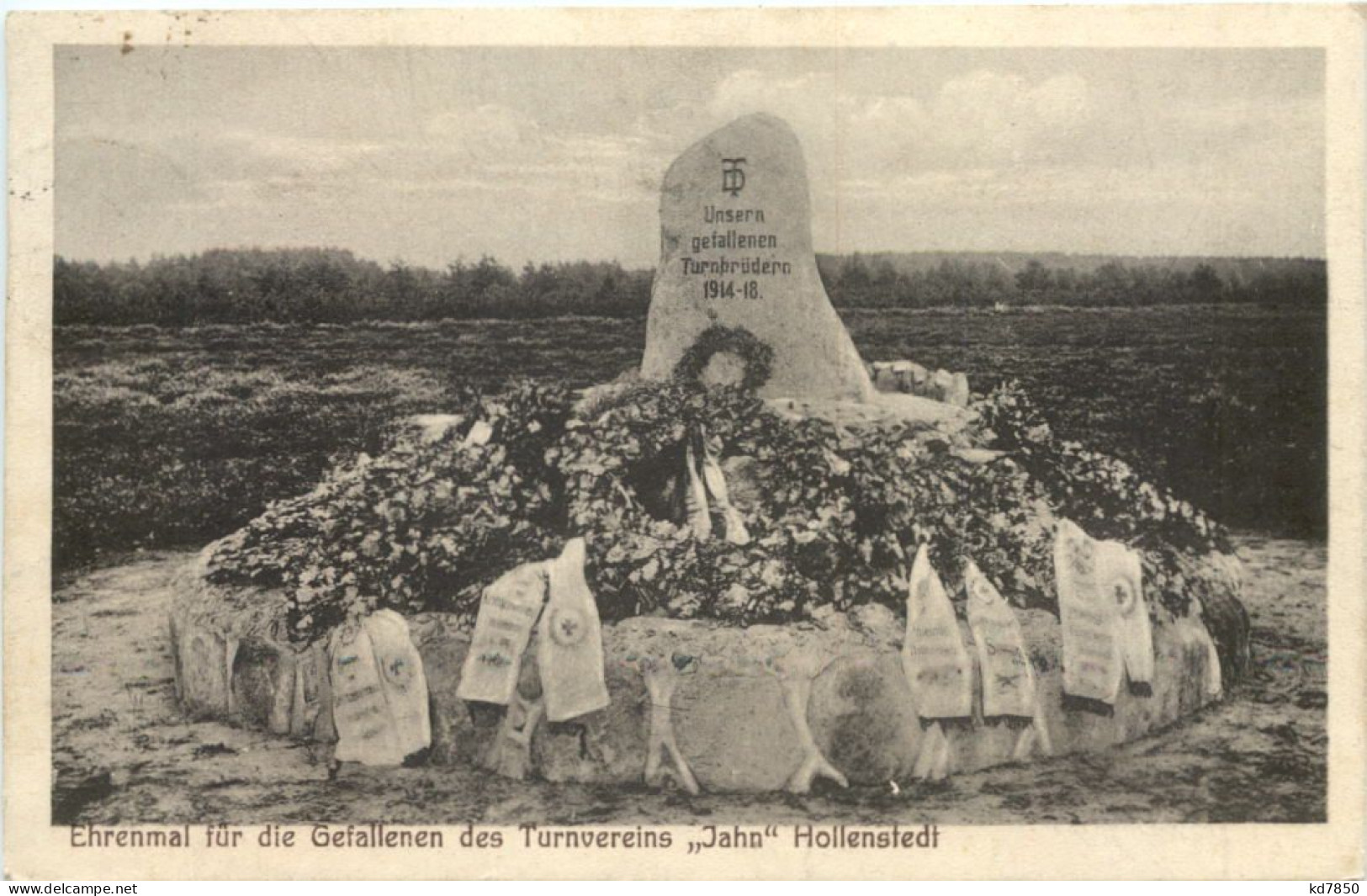 Hollenstedt - Ehrenmal Für Die Gefallenen Des Turnvereins Jahn - Hollenstedt