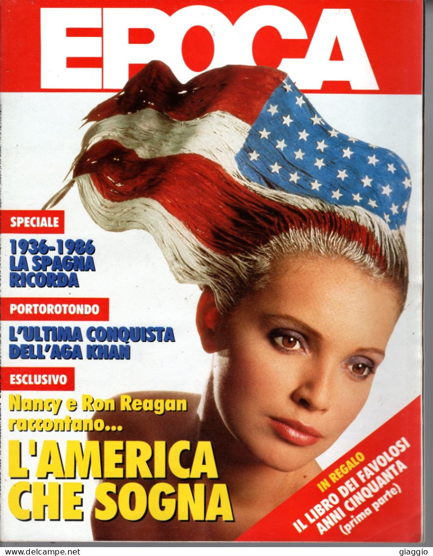 °°° RIVISTA EPOCA N° 1867 DEL 18 LUGLIO 1986 °°° - Other & Unclassified