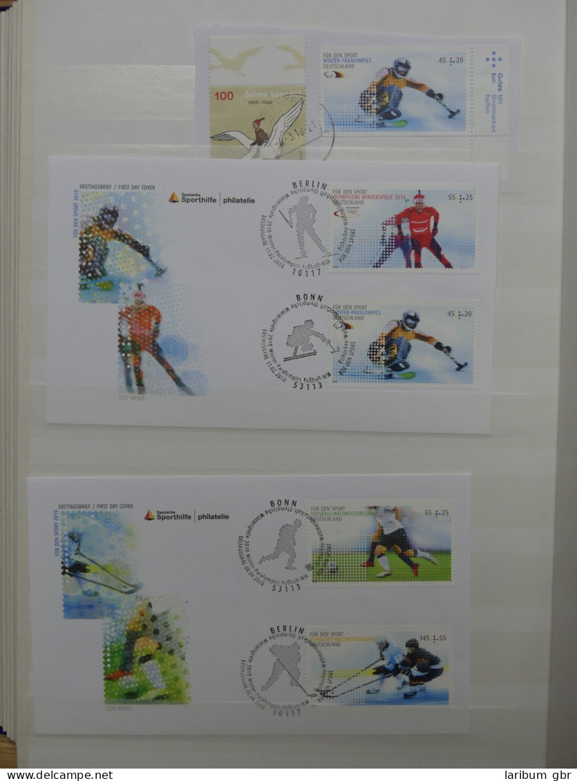 BRD Bund Lot FDCs "u.a. Sport" auch nach 2000 #LY450