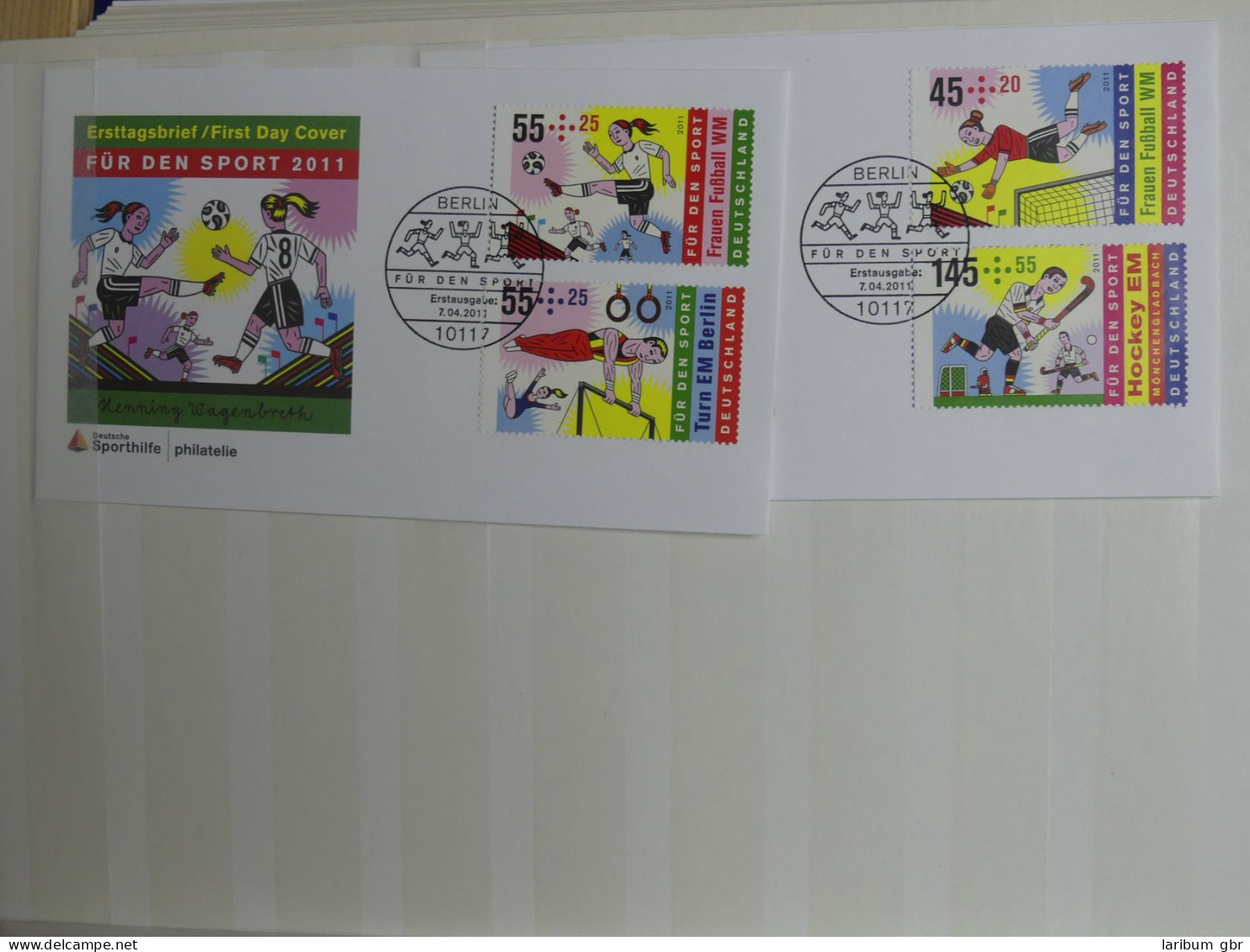 BRD Bund Lot FDCs "u.a. Sport" auch nach 2000 #LY450