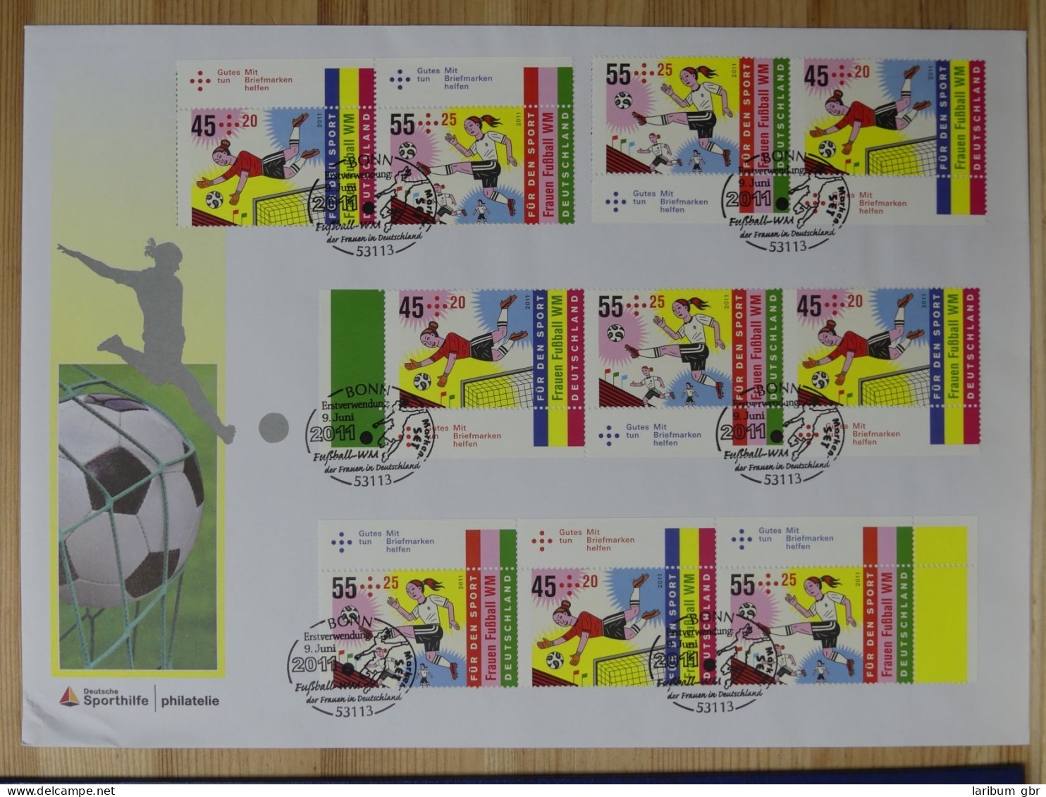 BRD Bund Lot FDCs "u.a. Sport" auch nach 2000 #LY450