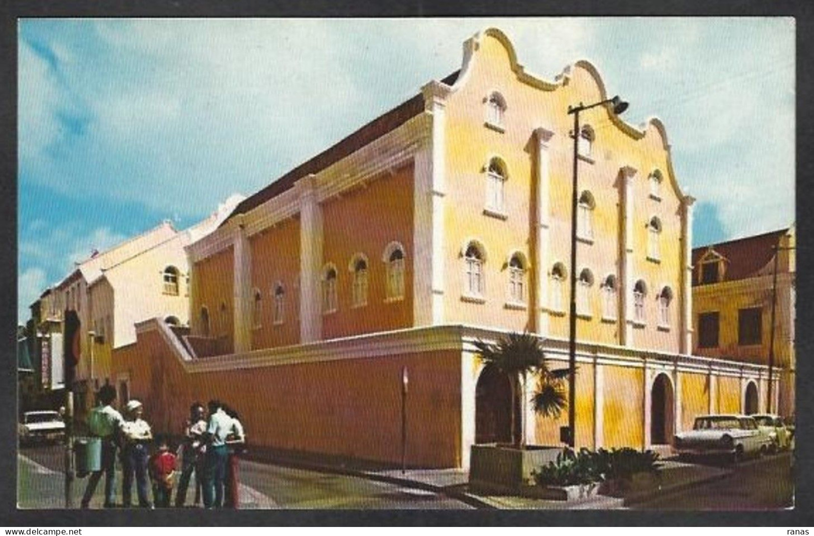 CPSM Synagogue Judaïca Judaïsme Jewish Juif Non Circulé CURACAO Antilles - Judaika