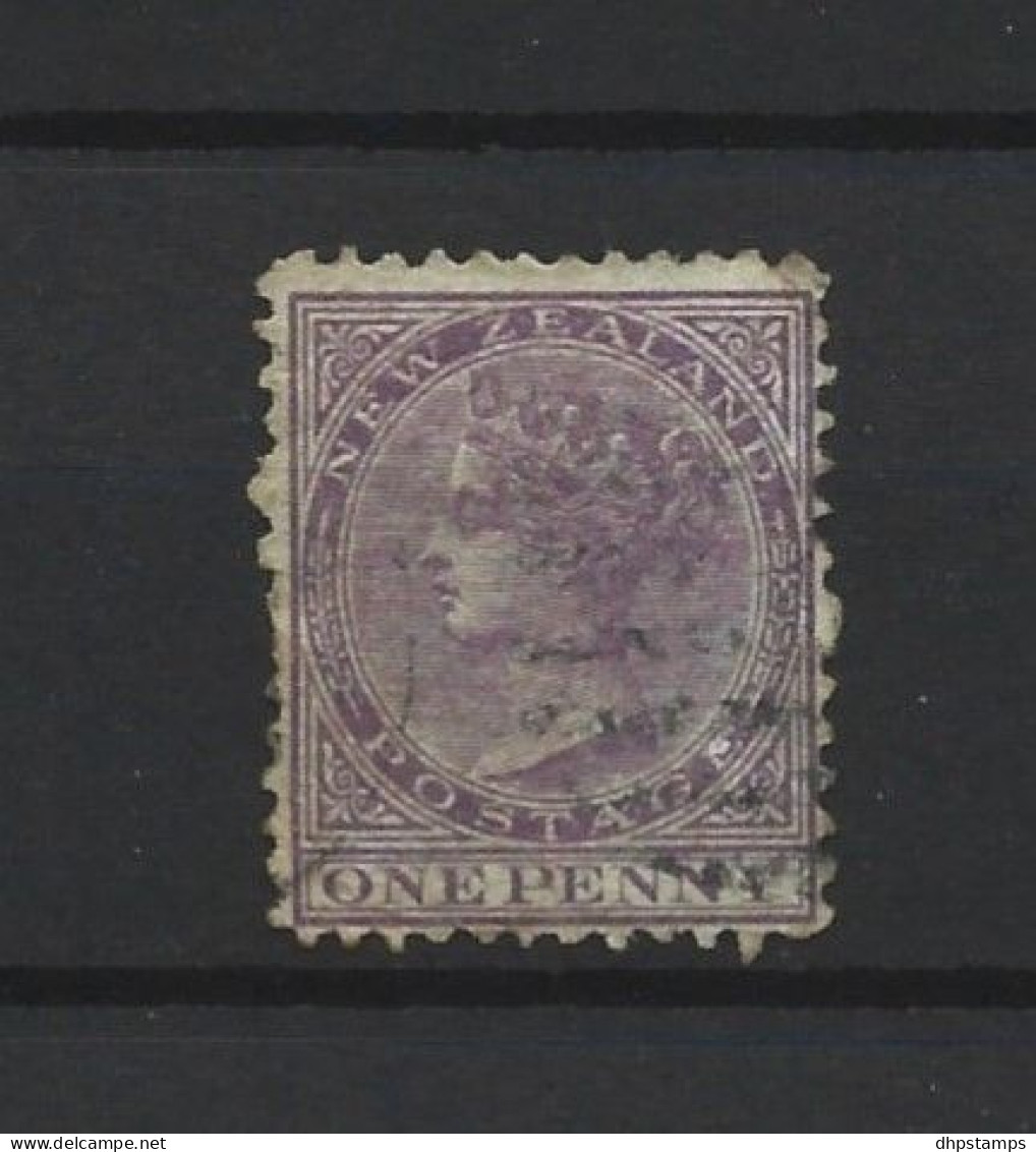 New Zealand 1873 Queen Victoria Y.T. 52 (0) - Oblitérés