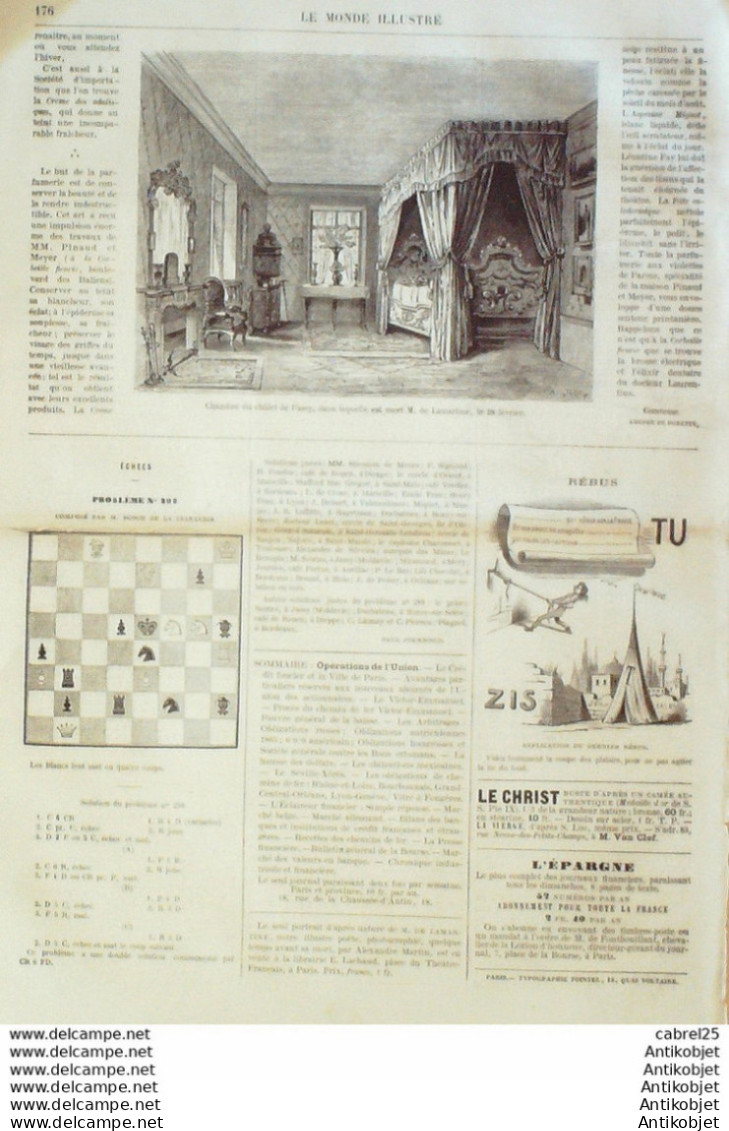 Le Monde Illustré 1869 N°622 Le Havre (76) Lerida Belgique Bruxelles Brest (29) - 1850 - 1899