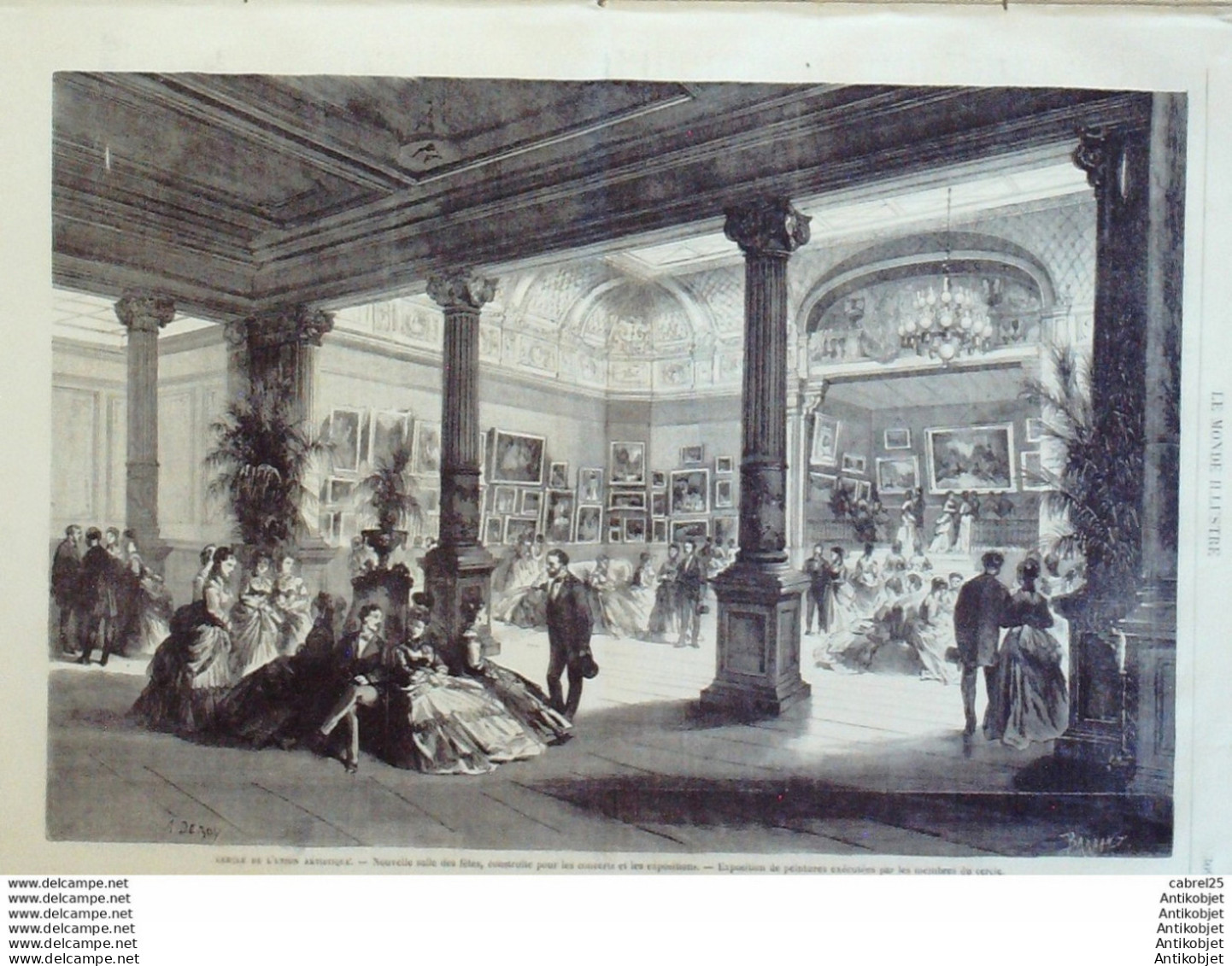 Le Monde Illustré 1869 N°631 Hongrie Uniformes Meudon (92) Chatenay (01) Orleans (45) Le Mans (72) - 1850 - 1899