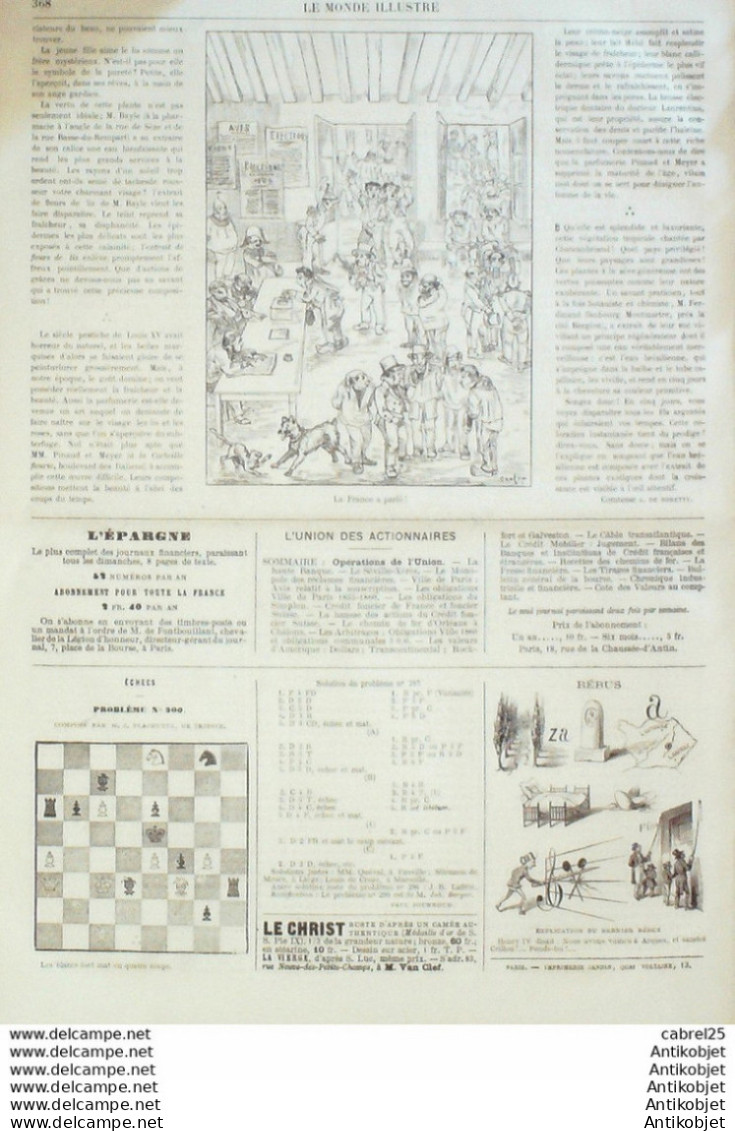 Le Monde Illustré 1869 N°634 Angleterre Derby Hippique Epsom Maroc Pacha La Canau (40) - 1850 - 1899